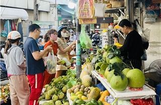  TP Hồ Chí Minh: Sôi động thị trường đồ cúng ngày Vía Thần Tài 