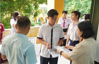 TP Hồ Chí Minh: 96.498 thí sinh bước vào môn thi Toán với tinh thần thoải mái