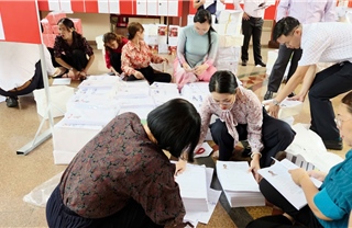 TP Hồ Chí Minh: Tất bật hoàn thiện công tác hậu cần phục vụ bầu cử