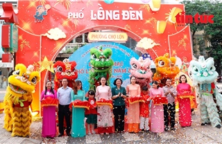 Khai mạc Phố Lồng đèn phường Chợ Lớn