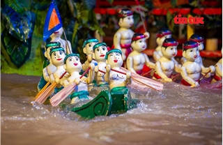 &#39;Giữ lửa&#39; nghệ thuật dân gian múa rối nước giữa lòng đô thị