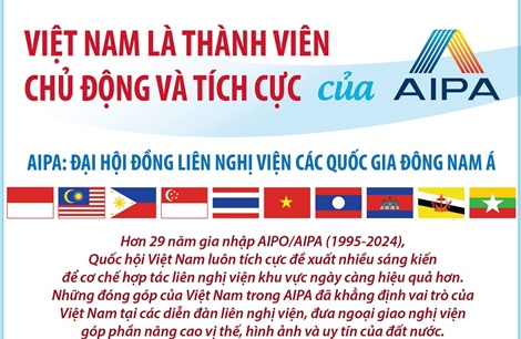 Việt Nam là thành viên chủ động và tích cực của AIPA