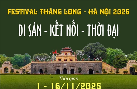 Festival Thăng Long - Hà Nội 2025: Di sản - Kết nối - Thời đại