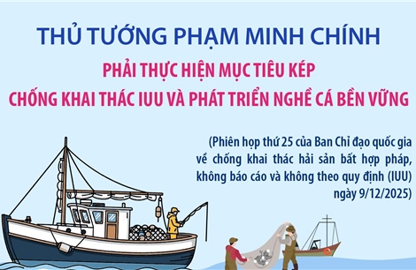 Thực hiện mục tiêu kép chống khai thác IUU và phát triển nghề cá bền vững