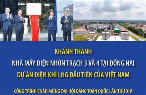 Nhà máy điện Nhơn Trạch 3 và 4 tại Đồng Nai - Dự án điện khí LNG đầu tiên của Việt Nam