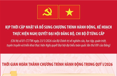 Tập trung quán triệt, thực hiện hiệu quả Nghị quyết Đại hội XIV của Đảng