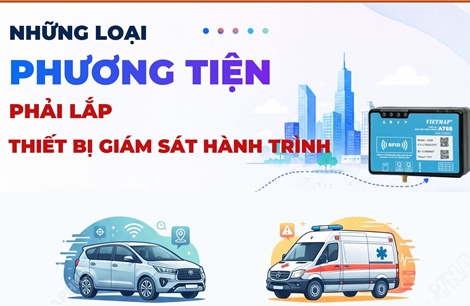 Những loại phương tiện phải lắp thiết bị giám sát hành trình