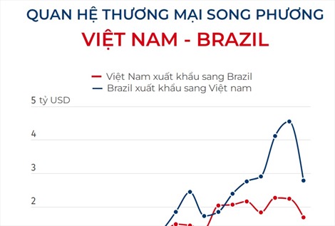 Quan hệ thương mại song phương Việt Nam - Brazil