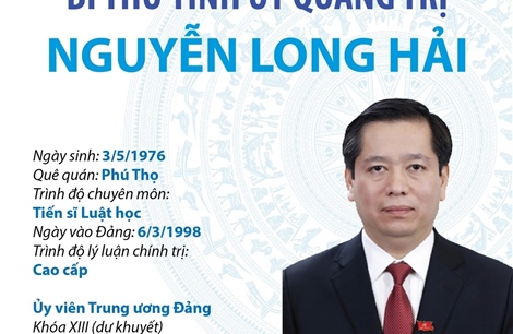 Bí thư Tỉnh ủy Quảng Trị Nguyễn Long Hải