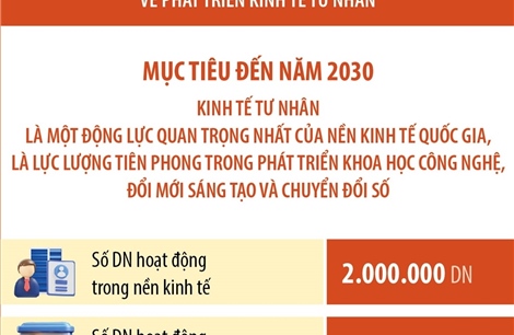 Kinh tế tư nhân là một động lực quan trọng nhất của nền kinh tế quốc gia