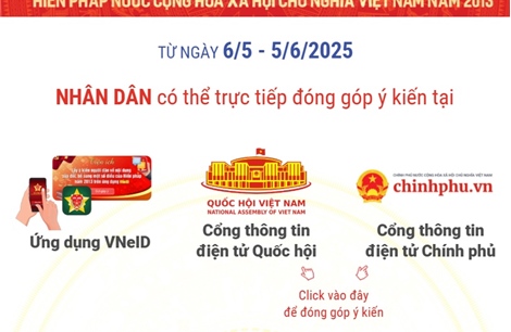 Nhân dân có thể góp ý sửa đổi Hiến pháp như thế nào?