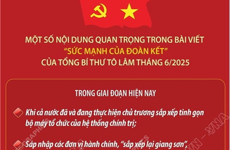 Kiên quyết giữ vững và phát huy sức mạnh đại đoàn kết toàn dân tộc
