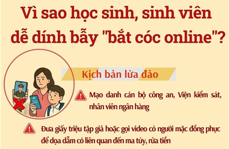 Vì sao học sinh, sinh viên dễ dính bẫy &#39;bắt cóc online&#39;?