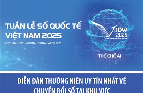 Tuần lễ số Quốc tế Việt Nam năm 2025: Thúc đẩy thể chế cho AI