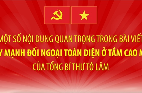 Một số nội dung quan trọng trong bài viết về đối ngoại của Tổng Bí thư Tô Lâm
