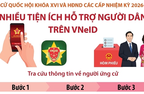 Nhiều tiện ích trên VNeID hỗ trợ người dân bầu cử