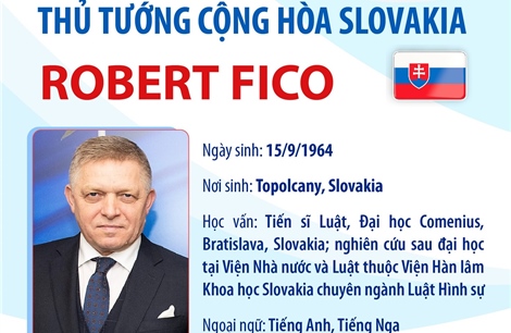 Thủ tướng Cộng hòa Slovakia Robert Fico