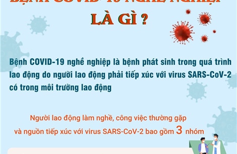 Bệnh COVID-19 nghề nghiệp là gì