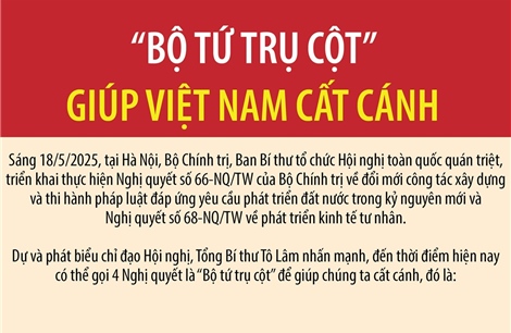 &#39;Bộ tứ trụ cột&#39; giúp Việt Nam cất cánh