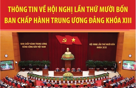 Thông tin về Hội nghị lần thứ 14 Ban Chấp hành Trung ương Đảng khóa XIII