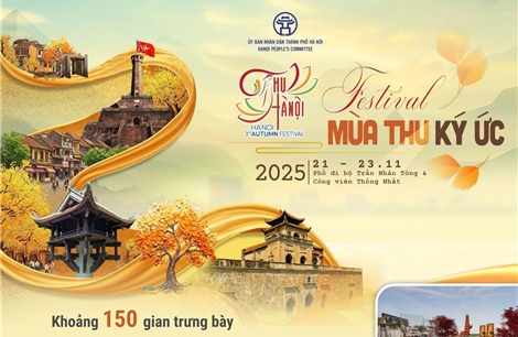 Festival &#39;Thu Hà Nội - Mùa thu ký ức&#39; từ ngày 21 - 23/11/2025