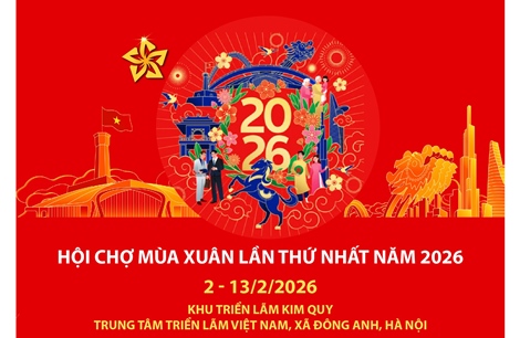 Hội chợ Mùa Xuân lần thứ nhất năm 2026: Những tiện ích đặc biệt
