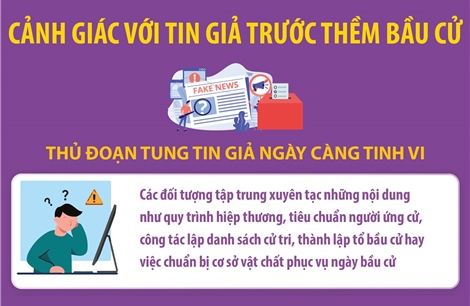 Cảnh giác với tin giả trước thềm bầu cử