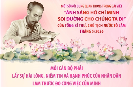 Tổng Bí thư, Chủ tịch nước Tô Lâm: Mỗi cán bộ phải lấy sự hài lòng, niềm tin và hạnh phúc của Nhân dân làm thước đo công việc của mình