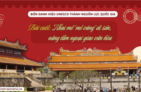 Biến danh hiệu UNESCO thành nguồn lực quốc gia - Bài cuối: Khai mở ‘mỏ vàng’ di sản, nâng tầm ngoại giao văn hóa