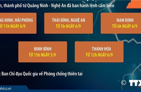 Khẩn trương ứng phó với bão số 3