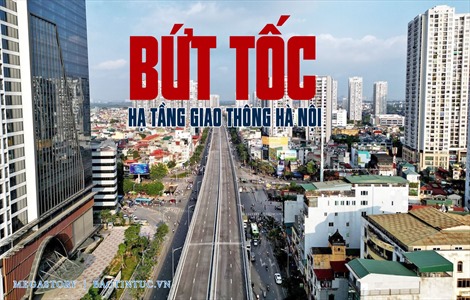 &#39;Bứt tốc&#39; hạ tầng giao thông Hà Nội 