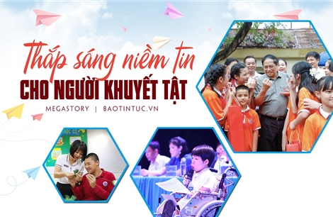 Thắp sáng niềm tin cho người khuyết tật