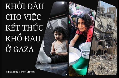 Khởi đầu cho việc kết thúc khổ đau ở Gaza