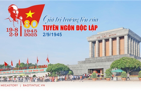Giá trị trường tồn của Tuyên ngôn Độc lập 2/9/1945