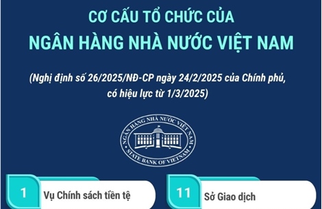 Cơ cấu tổ chức của Ngân hàng Nhà nước Việt Nam