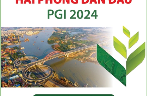Hải Phòng dẫn đầu PGI 2024