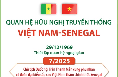 Quan hệ hữu nghị truyền thống Việt Nam - Senegal