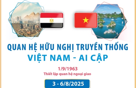 Quan hệ hữu nghị truyền thống Việt Nam - Ai Cập