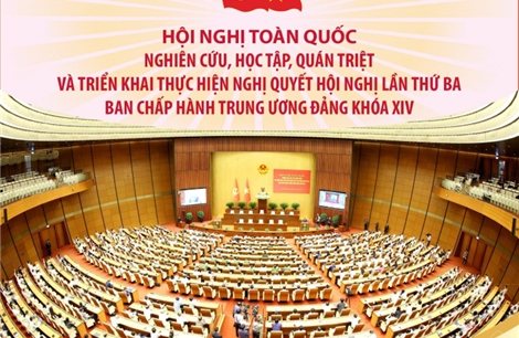 Hội nghị toàn quốc quán triệt Nghị quyết Hội nghị Trung ương 3, khóa XIV