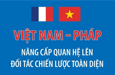 Việt Nam - Pháp nâng cấp quan hệ lên Đối tác chiến lược toàn diện