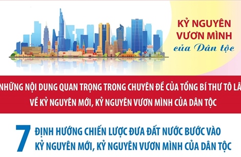 7 định hướng chiến lược đưa đất nước bước vào kỷ nguyên mới, kỷ nguyên vươn mình của dân tộc