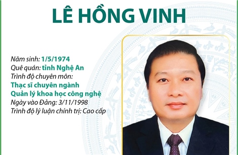 Đồng chí Lê Hồng Vinh, Phó Bí thư Tỉnh ủy được bầu giữ chức Chủ tịch UBND tỉnh Nghệ An 