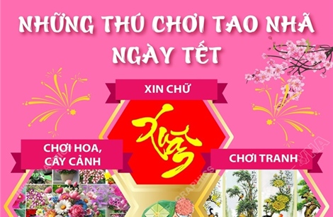 Những thú chơi tao nhã ngày Tết