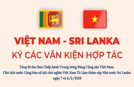 Việt Nam - Sri Lanka ký các văn kiện hợp tác