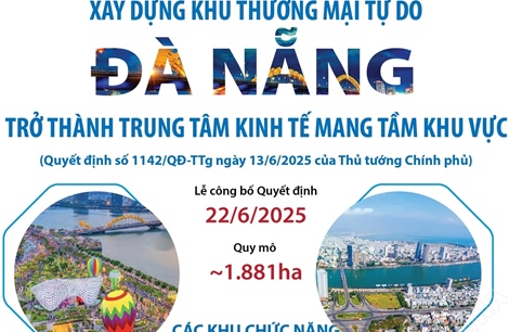 Thông tin về xây dựng Khu thương mại tự do Đà Nẵng