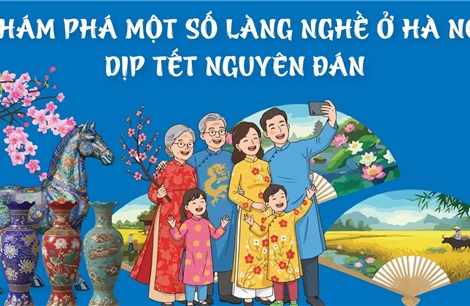 Khám phá một số làng nghề Hà Nội dịp Tết Nguyên đán