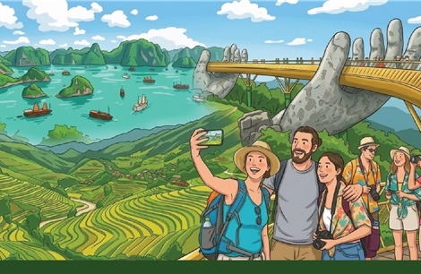 2 tháng năm 2026, khách quốc tế đến Việt Nam tăng 18,1%