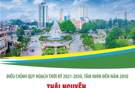 Thái Nguyên phấn đấu trở thành trung tâm công nghiệp hiện đại, có thu nhập trung bình cao trước năm 2030