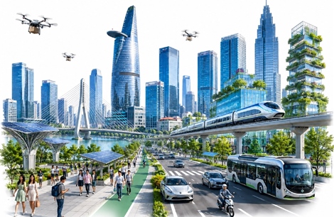 Xây dựng và phát triển Thành phố Hồ Chí Minh trong kỷ nguyên mới