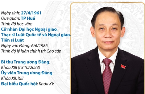 Bộ trưởng Bộ Ngoại giao Lê Hoài Trung